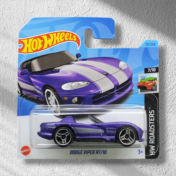 Hot Wheels Dodge Viper RT/10 131/250 Hw Roadsters 7/10 Mattel Auto Neu & Ovp-image