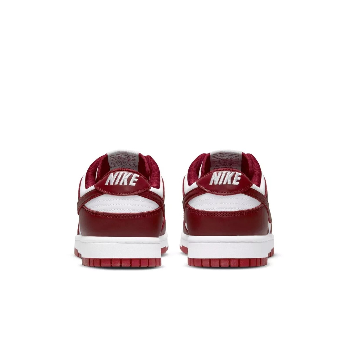 Size 12 - Nike Dunk Low Team Red for sale online | eBay