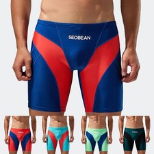 Mens Swimwear Underwear Summer Swim Boxers Shorts Trunks Swimsuit Board Swimming