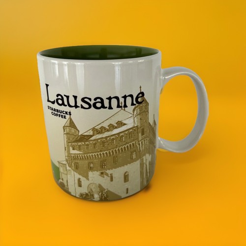 NWT Starbucks LAUSANNE Switzerland Global Icon City Collector Mug w SKU Coffee