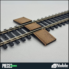Foot crossing/Track crossing kit - OO Gauge 1:76| Model Railway Scenery