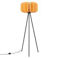 Dreibein Stehlampe Wohnzimmer Gelb E27 H:134 Cm Tripod Stehleuchte Schlafzimmer