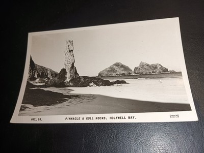 Pinnacle & Gull Rocks, Holywell Bay, Nr NEWQUAY, Cornwall RP