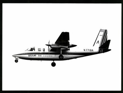 Fotografie Flugzeug Rockwell Turbo Commander 690B Berlinair TAXI US Air Taxi Se 