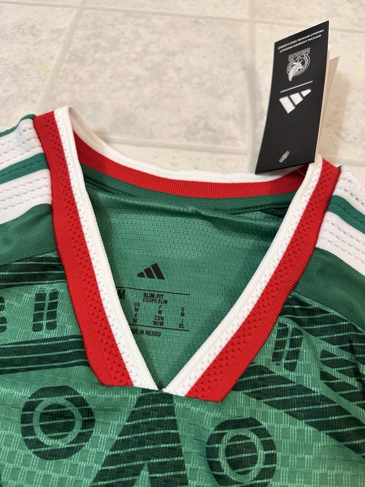 Nueva camiseta local versión jugador del Mundial México S,M,L,XL,XXL Foto 4 de 4