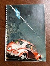 Prospekt VW Käfer Standard und Exportmodell c. 1960