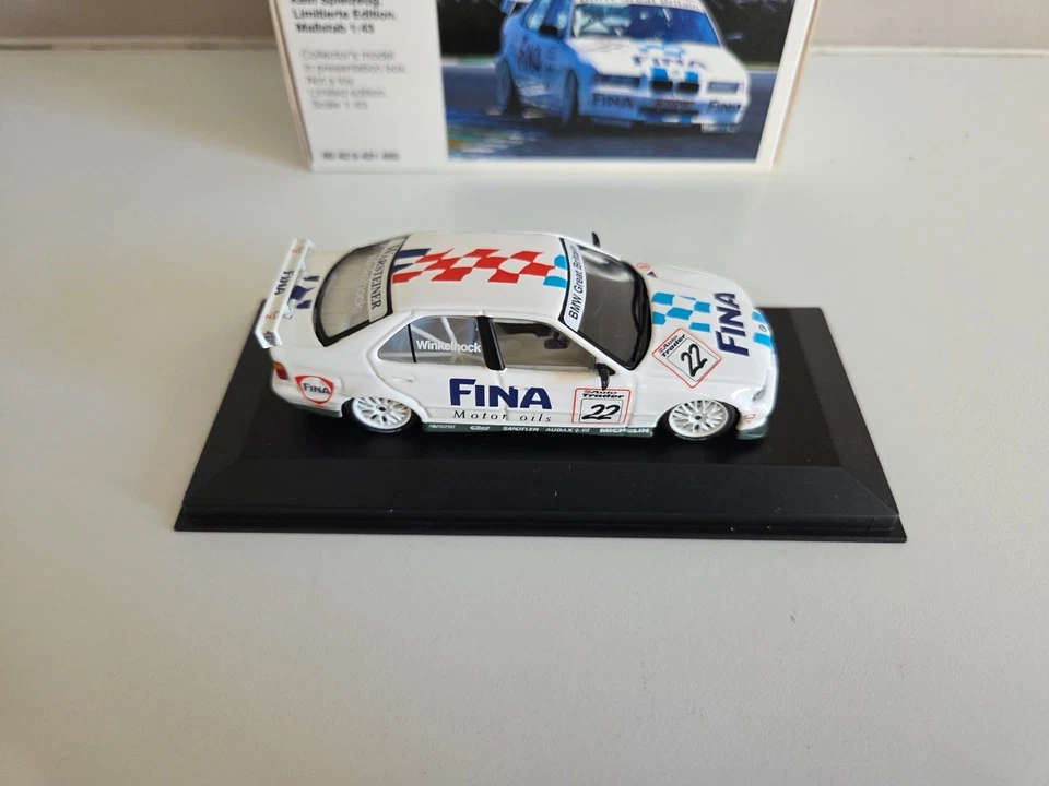 Minichamps 1/43 Schnitzer BMW 320i J. Winkelhock - #22 BTCC 1996 - Rivenditore - Immagine 3 di 4
