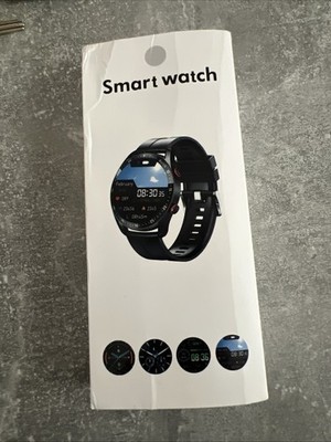 Smartwatch Damen Herren Fitnessuhr Armbanduhr mit Pulsmesser Schrittzähler Uhr