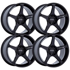 Set-4 Motegi Mr159 Battle V 17x8.5 5x4.55x114.3 Black 45mm Wheels Rims 17 Set-4 Motegi Mr159 Battle V 17x8.5 5x4.55x114.3 Black 45mm Wheels Rims 17