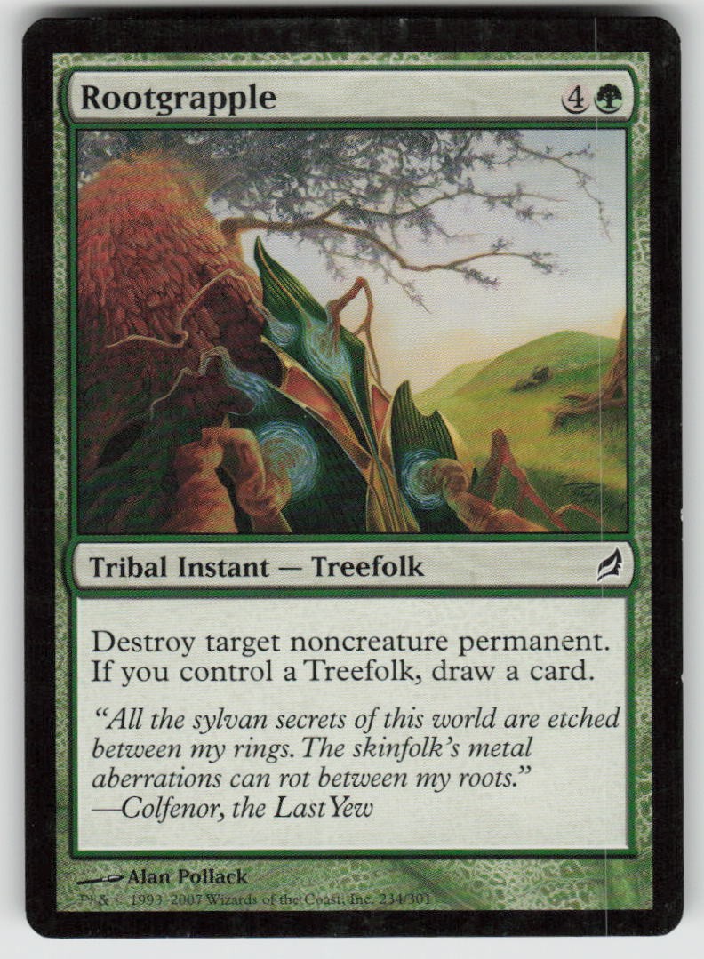 Rootgrapple Common Lorwyn 234 MTG Moderately Played 2007