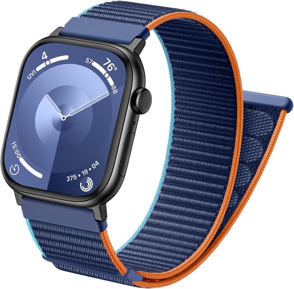 Sport Loop Band Kompatibel Mit Apple Watch Nylon Armband 42-49Mm Herren Damen-image