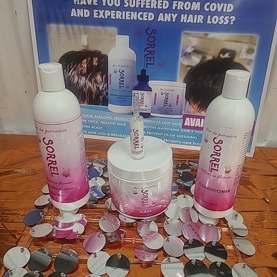 SORREL SHAMPOO,CONDITIONER 12OZ AND MASK 16.9 FLOZ No Salt Sulfate  Paraben  Veg