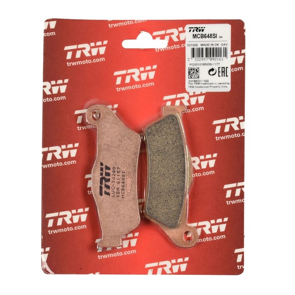 TRW Bremsbelag Sinter Offroad (FüR: KTM EXC-F 500 Six Days 4T 22-24 Vorne )-image