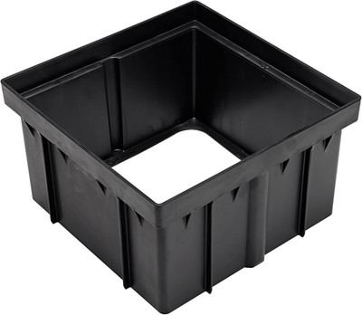Catch Basin Riser for 12 Inch Square and 12 Inch Low-Profile Adapter Drain