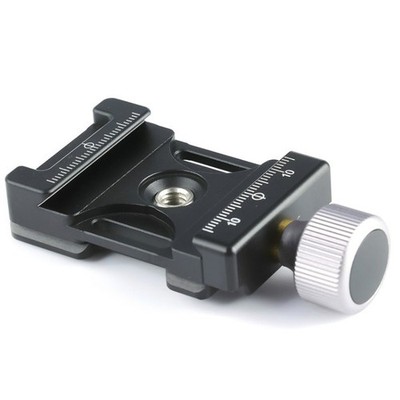Universal 38mm 1/4'' Screw Camera Tripod Quick Release Clamp Mount For Arca Swiss