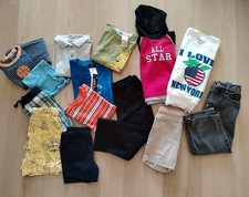 Lot 15 Boys Mixed Clothes Size 3T Hoodie Jeans Shorts Tshirts Pj Sesame Street