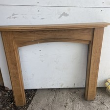 Wooden Fireplace - Simple & Well Made Fireplace Mantle