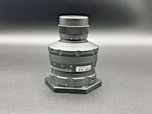 TRIOPTICS Optical Filar Micrometer Eyepiece Alignment Assembly S/N 4509