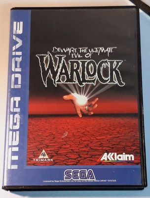 Sega Mega Drive : Beware The Ultimate Evil Of WARLOCK / in OVP mit Anleitung