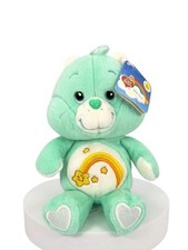 Care Bears Wish Bear 8 Plush 2002 Talking 20th Anniversary Tags Stuffed Toy