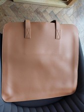 Borsa tote vegan in pelle - Tesoro di Straightforward 38x38 cm marrone chiaro