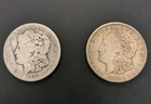 Two (2) 1921-S Morgan Silver Dollars