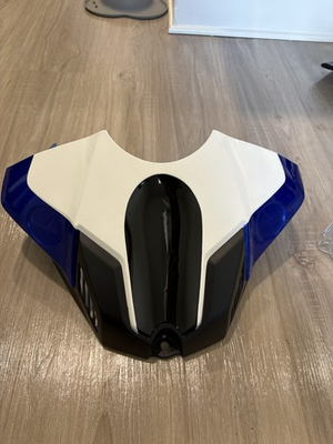 #ad #ad Blue Gas Fuel Tank Cover Fairing Fit For YAMAHA YZF R1 R1 2021 2022 $250.00