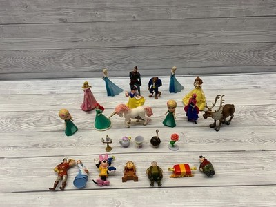 Disney Bullyland Figure Bundle Princesses Frozen Snow White Hand Painted