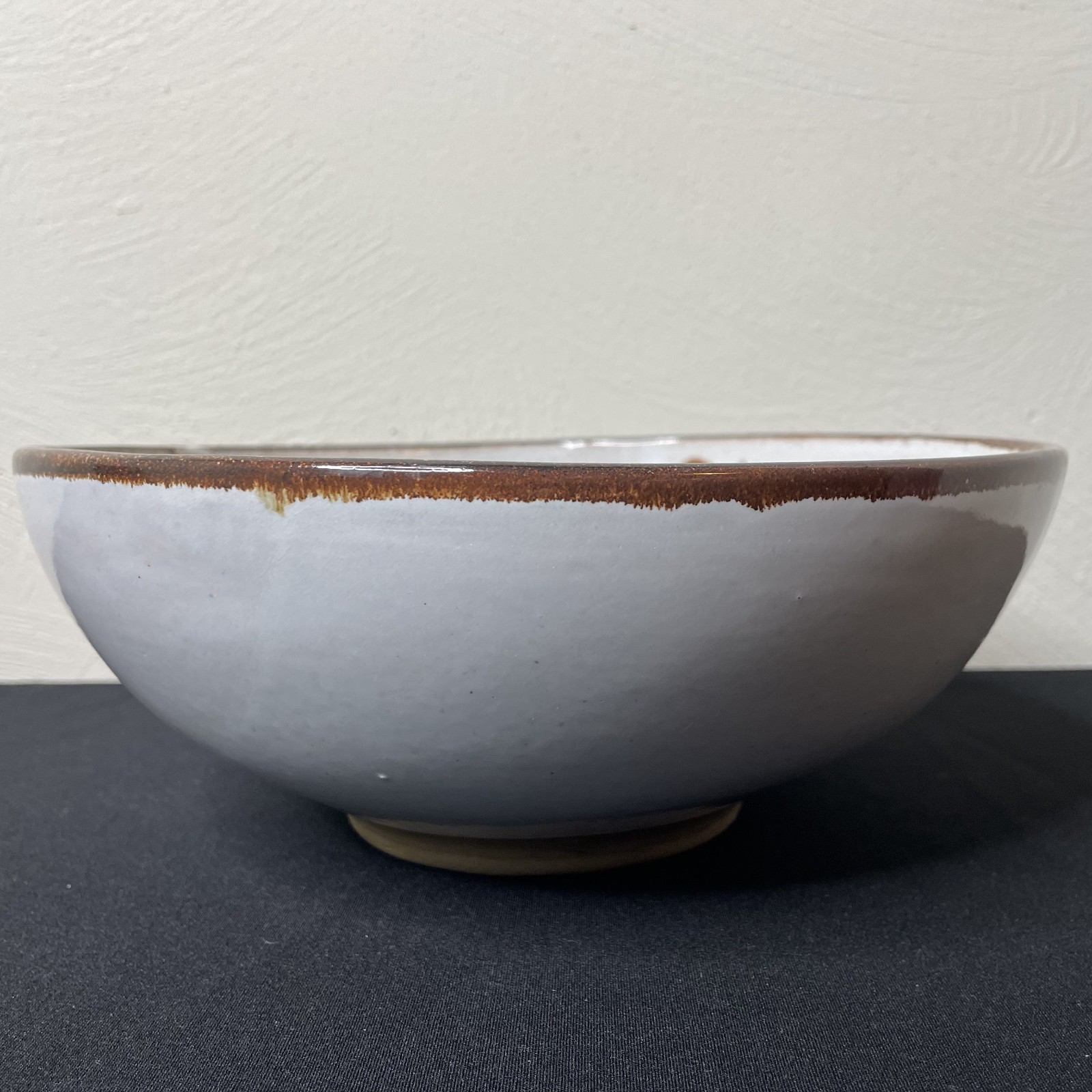 Vintage Mid Century Modern Martz Marshall Studios Bowl with Painted Design