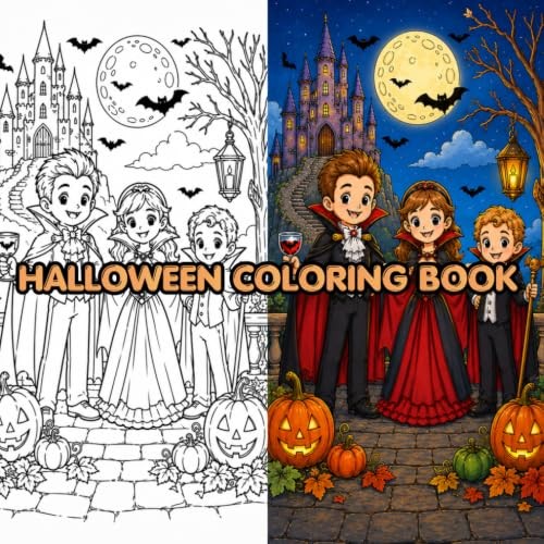 Halloween Malbuch - Gruselige & SüßE Motive - Malbuch FüR Erwachsene-image