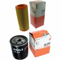 Mahle / Knecht Set Filterpaket Luftfilter LX 855 ÖLfilter OC 983