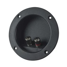 INSTALLBAY TCRB Terminal Cup 3 inch Round Binding Post Nickel- Each