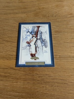 2002-03 Fleer Showcase Legacy ALLAN HOUSTON New York Knicks Trading Card
