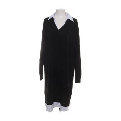 Bodyflirt, Kleid, Größe: 44/46, Schwarz/Weiß, Acryl, Damen #QoZ