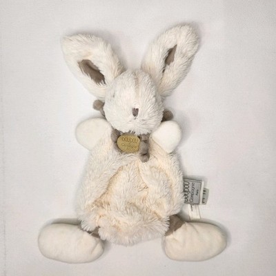 DouDou Et Compagnie Paris Plush Mon Lapin BONBON BUNNY Bunny Lovey Ivory 11 