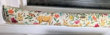 Door Draft Stopper, Cedar Filled, Draft Stopper, Window Draft Stopper, Wildlife 