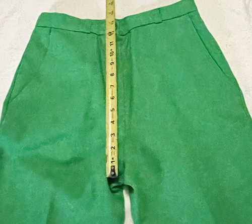 Daniel For Spellbound 4pc Pant Skirt Suit Scarf Vintage 80s Kelly Green Lined - Picture 15 of 22