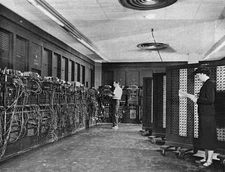 The First Computer, 1946 Photo 8.5x11 Paper Luster Reprint