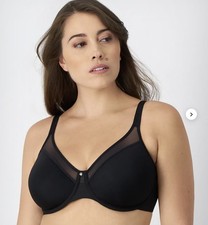 Bali One Smooth U Ultra Light Underwire Bra Breathable Mesh Convertible DF3439