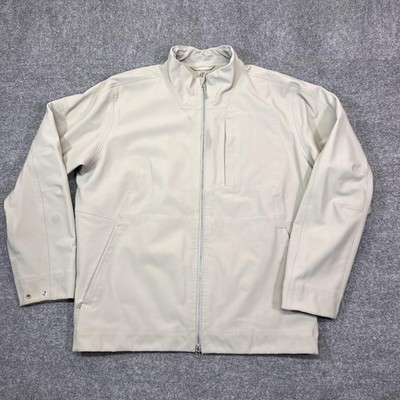 Lululemon Jacket Mens XL Softshell Full Zip Lined Elastic Hem Pockets
