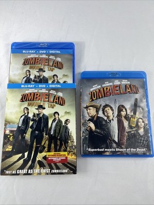 Zombieland Double Tap Blu-ray DVD w/Slipcover Factory Sealed + Original  (Used)