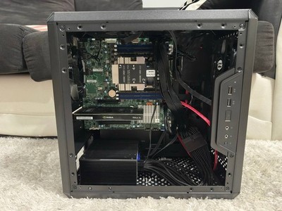 Supermicro X11SPM-F Xeon Silver 4214 64GB ECC NVIDIA Tesla T4 16GB AI Server