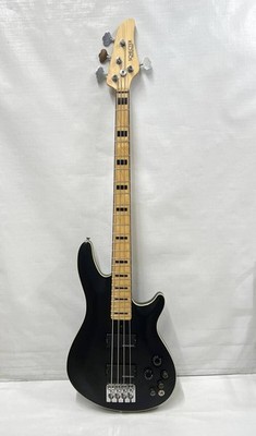Electric Bass Guitar Schecter Progauge Series Black SW110210 & Case Sold As Is
