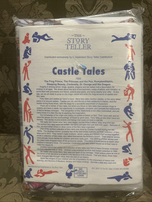 Vintage The Story Teller Felt Board See Touch Listen Learn Castle Tales 7920
