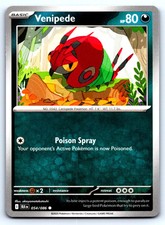 Venipede Black Bolt #54 Normal NM Pokemon Card