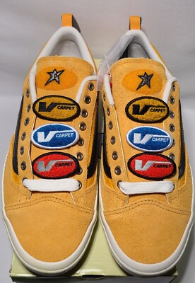 Carpet Company x Vans Old Skool 36 VCU | Mens Sz 12 | Yellow Croc Skin #684/1977