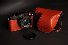 Genuine Real Leather Full Camera Case Bag Cover for Leica D-LUX Typ 109 D-LUX7
