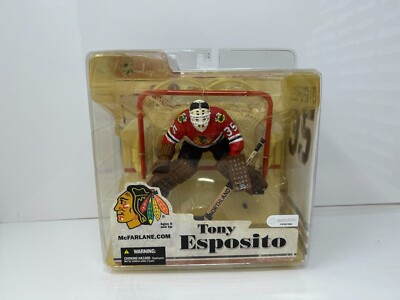 Mcfarlane マクファーレン NHLフィギュア Tony Esposito MCFARLANE NHL LEGENDS TONY ESPOSITO GOALIE FIGURE SEALED | eBay