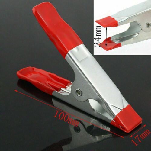 Spring Clamps Large 7", 4" & Mini 2" Metal Market Stall Clips Tarpaulin Plastic - Picture 3 of 18