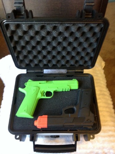 Explorer Cases 2712 Handgun Pistol Case w/ Foam (Black) equiv. Pelican 1200 - Picture 4 of 9